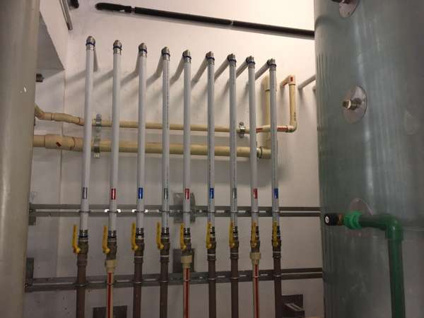 Instalações hidraulicas agua quente
